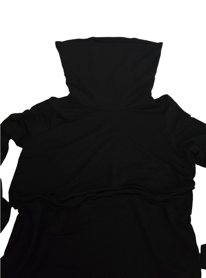 Lauren Ralph Lauren Women’s Black Cowl Neck Top with Pockets - Size L