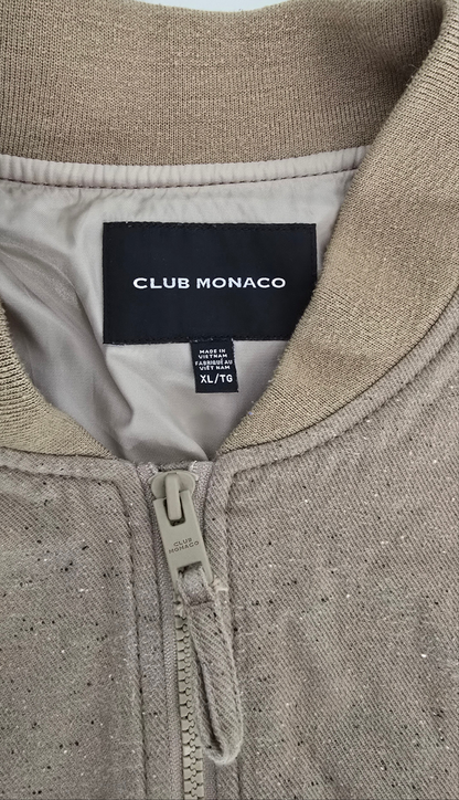 Club Monaco Men’s Bomber Jacket – Size XL