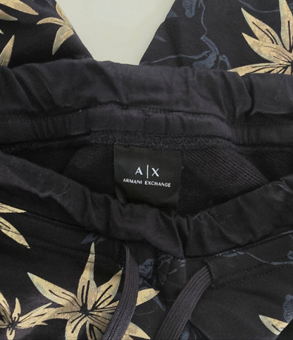 Armani Exchange Men’s Navy Floral Cargo Shorts – Size S