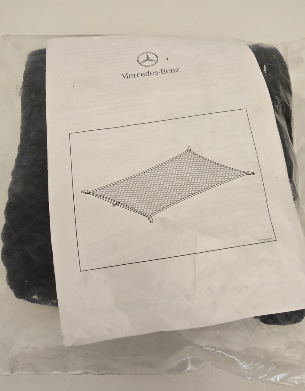 mercedes-benz oem luggage cargo net – part # a2138602901 (new)