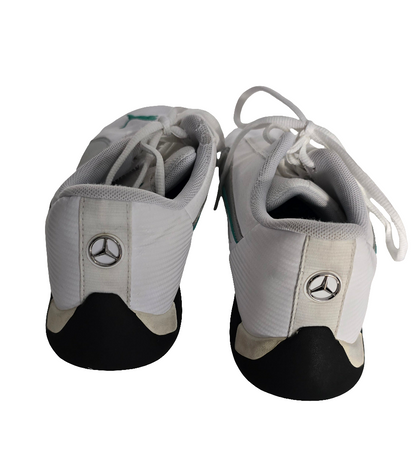 Puma x Mercedes AMG Petronas Shoes – White/Green – Size 13 US (EUR 47, UK 12)