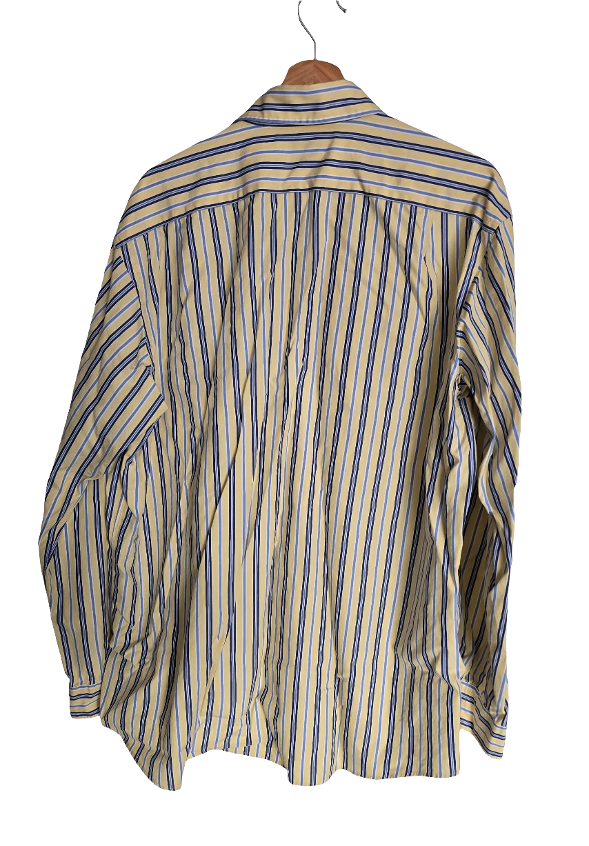 polo ralph lauren westerton striped shirt - size xl