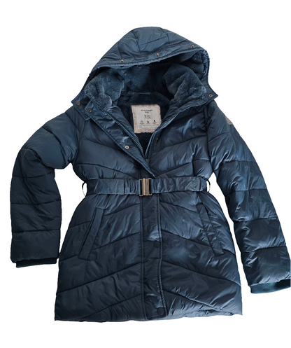 Abercrombie Kids Belted Quilted Winter Jacket – Size 11/12