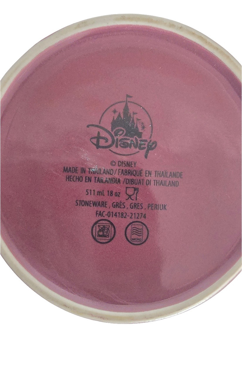 disney rock ‘n’ roller coaster guitar handle mug – 18oz – burgundy