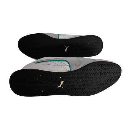 Puma x Mercedes AMG Petronas Shoes – White/Green – Size 13 US (EUR 47, UK 12)