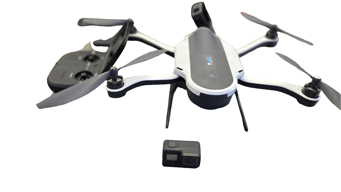 gopro karma drone + gopro hero 7 black | with carrying case