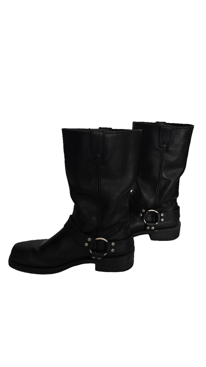 Harley-Davidson Men’s Harness Boots – Black Leather – Size 10 US / 43 EU