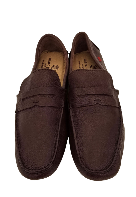 Marc Joseph New York Brown Leather Loafers – Size 10.5