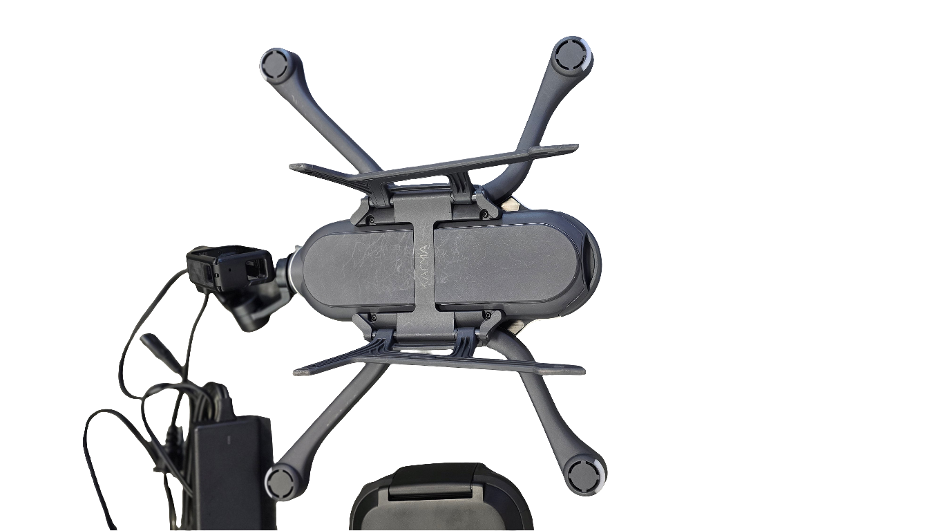 gopro karma drone + gopro hero 7 black | with carrying case