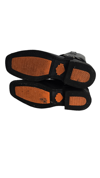 Harley-Davidson Men’s Harness Boots – Black Leather – Size 10 US / 43 EU