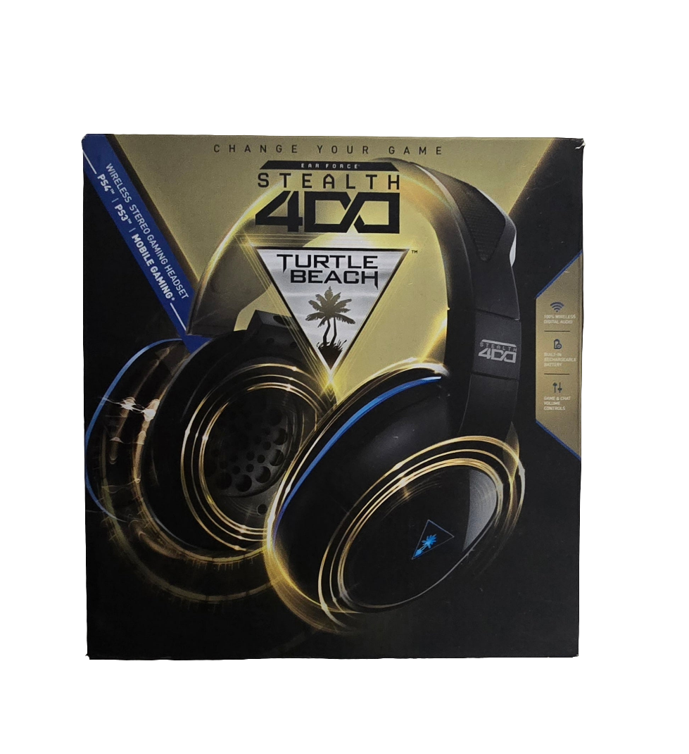 turtle beach ear force stealth 400 wireless stereo gaming headset – ps4 / ps3