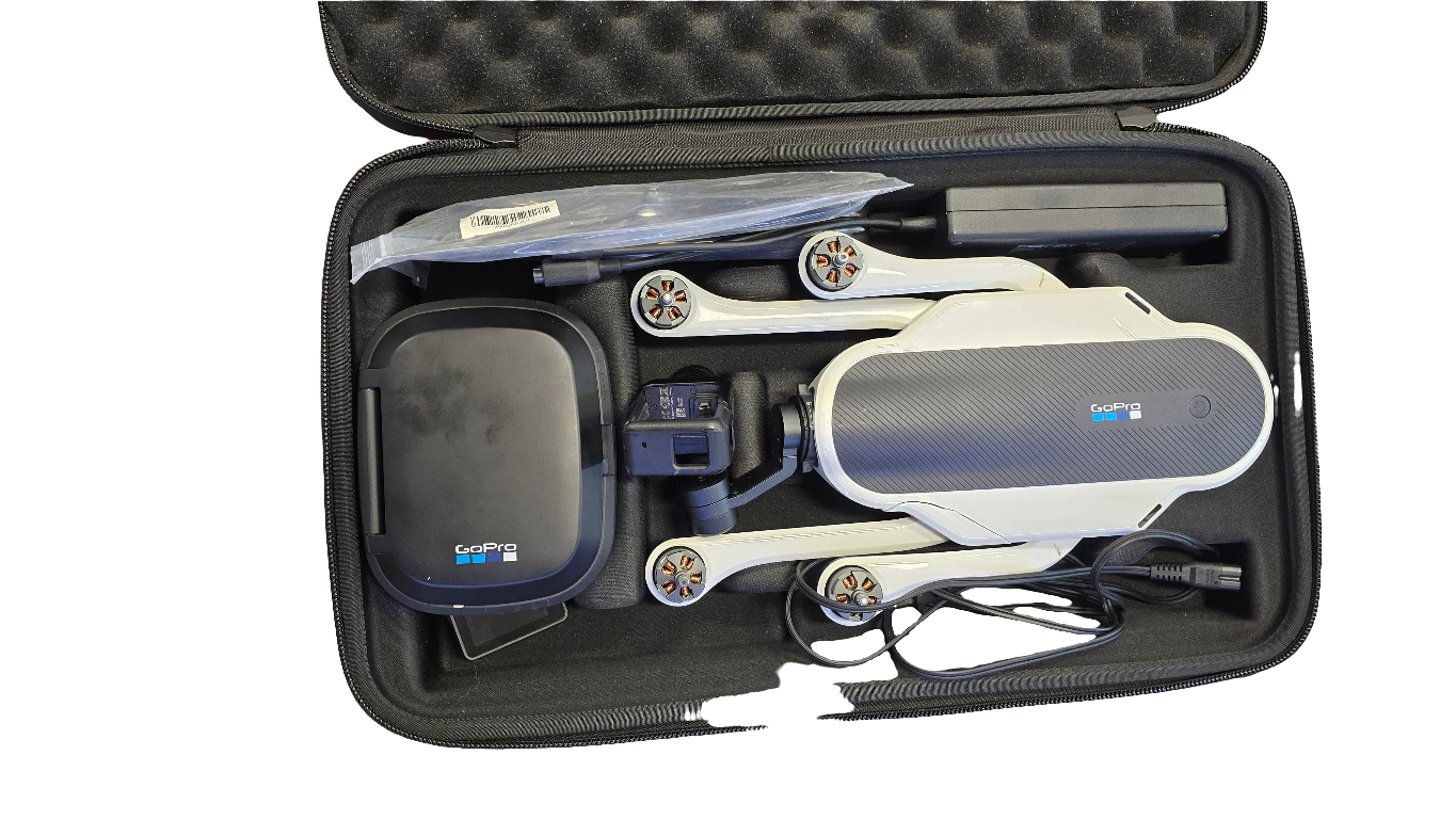 gopro karma drone + gopro hero 7 black | with carrying case