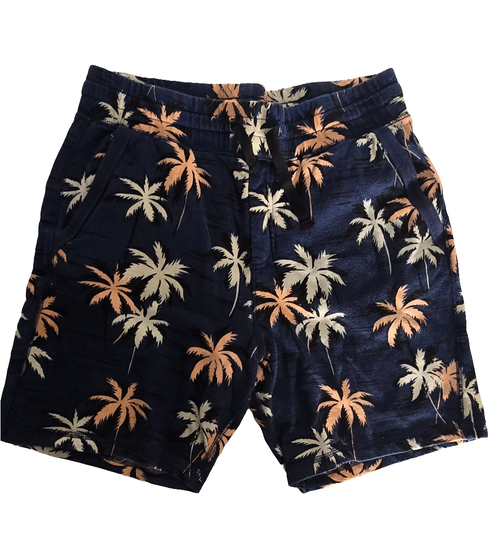 h&m l.o.g.g. men’s palm tree print shorts - size m