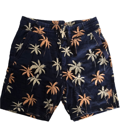 H&M L.O.G.G. Men’s Palm Tree Print Shorts - Size M