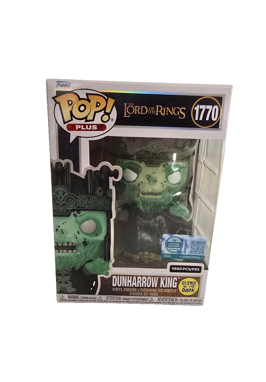 funko pop! plus - lord of the rings #1770 dunharrow king (limited edition glow in the dark)
