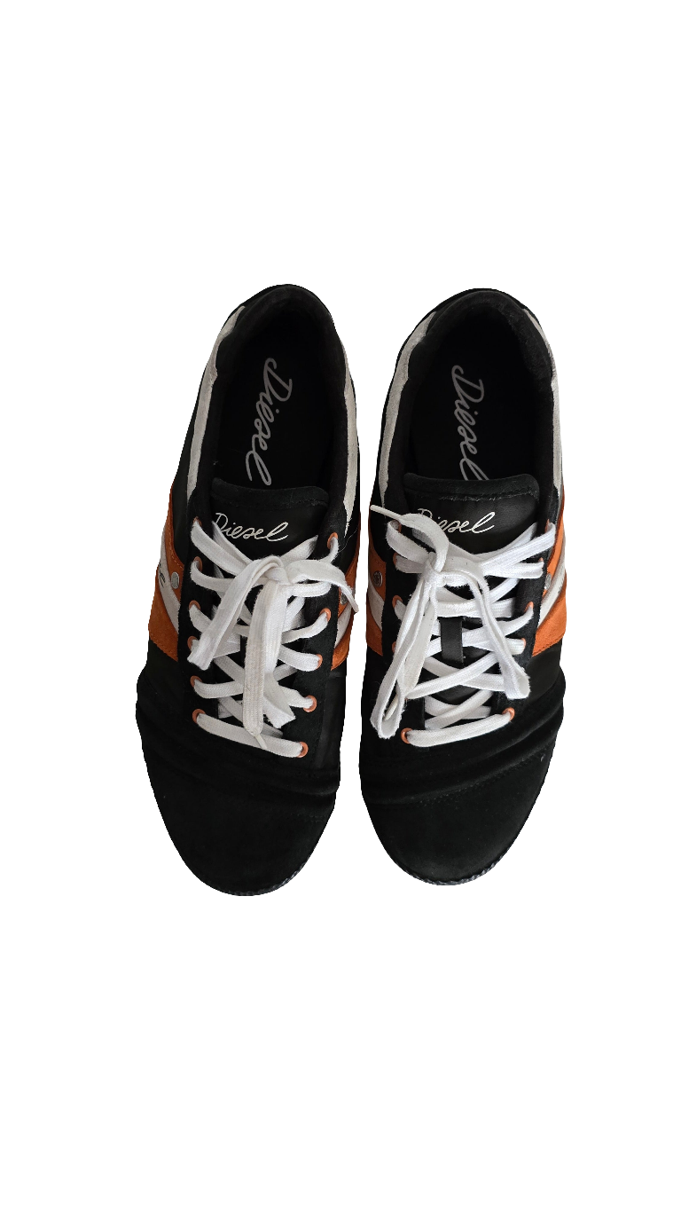 diesel men’s full-time sneakers – size 9.5 us / 42.5 eu