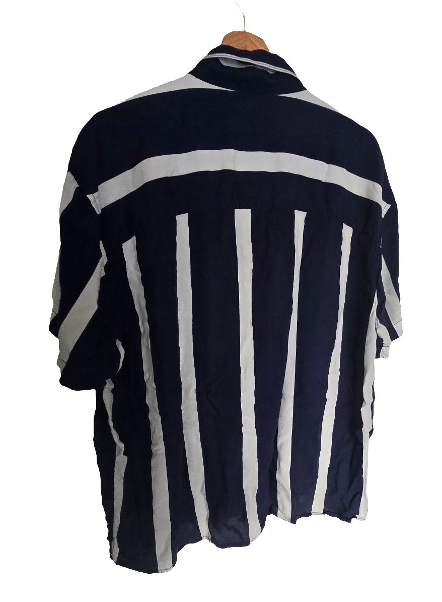 arizona jean co. men’s vertical stripe shirt – size xl