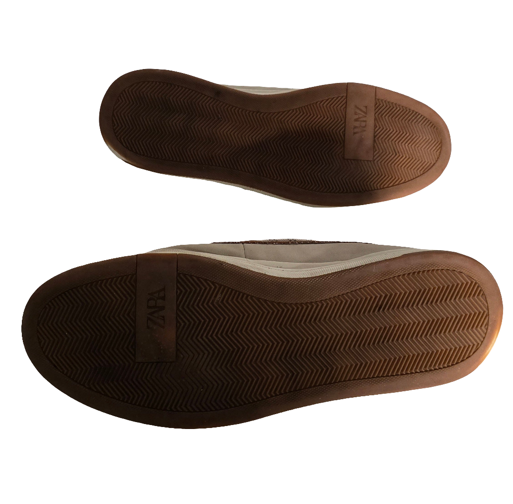 zara men’s boat shoes – size eu 46