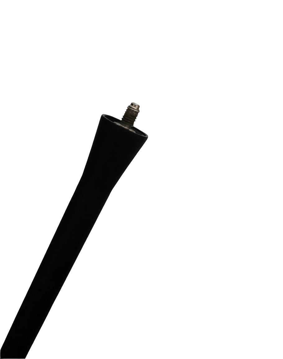 universal car roof antenna replacement – black