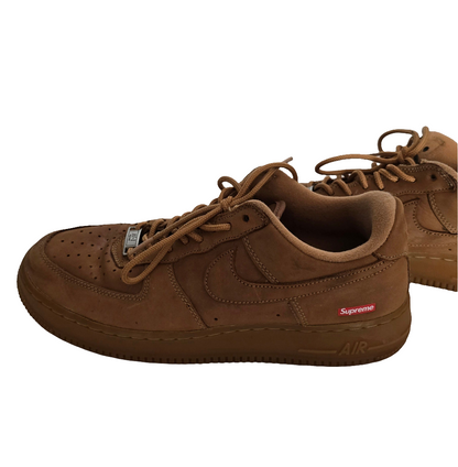 Nike Air Force 1 x Supreme Flax Brown DN1555-200 - Size 8.5 US / 42 EU / 40 BR