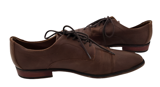 Aldo Brown Oxford Dress Shoes - Size 12 (Pre-Owned)