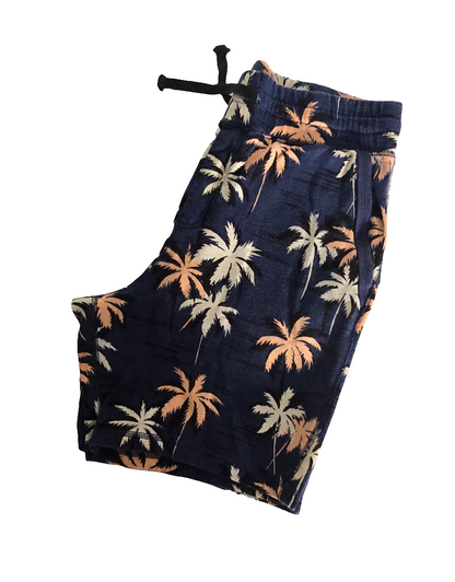 H&M L.O.G.G. Men’s Palm Tree Print Shorts - Size M