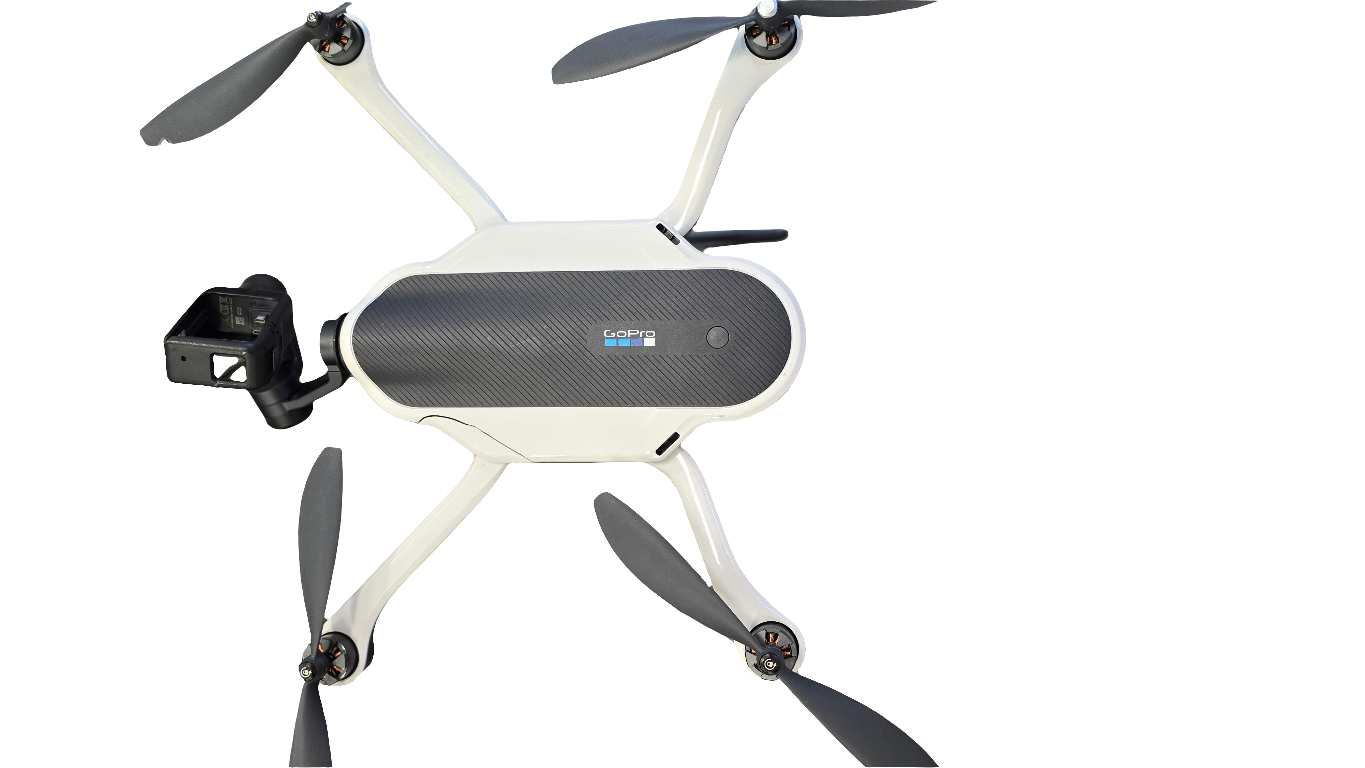 gopro karma drone + gopro hero 7 black | with carrying case