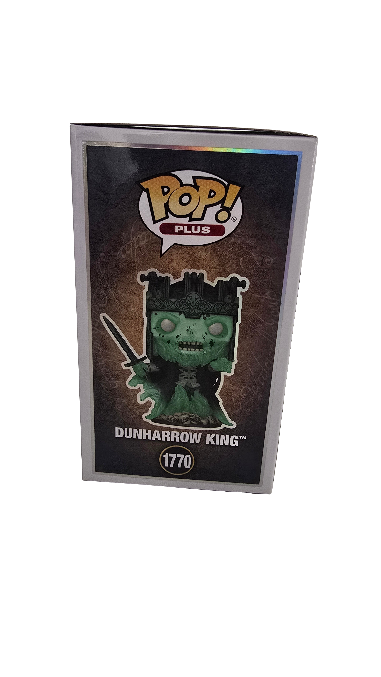 funko pop! plus - lord of the rings #1770 dunharrow king (limited edition glow in the dark)