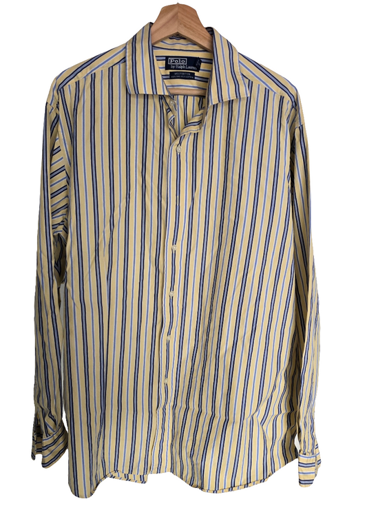 POLO RALPH LAUREN WESTERTON STRIPED SHIRT - SIZE XL