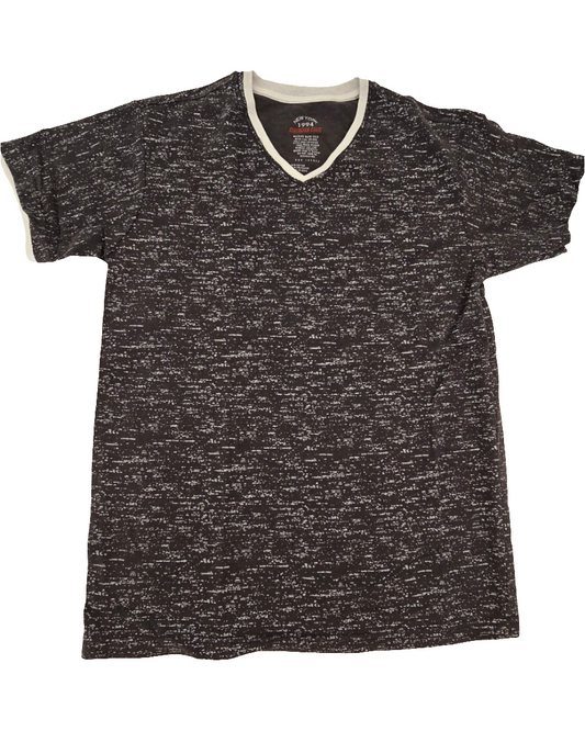 Sovereign State New York 1994 Speckled V-Neck T-Shirt – Size L