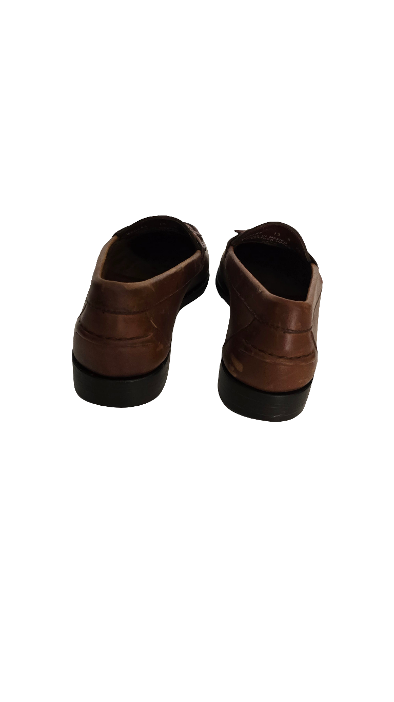 polo ralph lauren men’s leather loafers with tassels – size 13d
