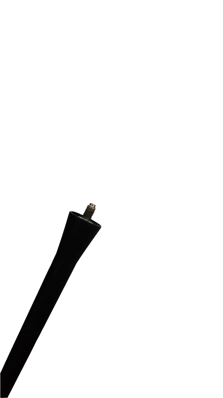 universal car roof antenna replacement – black