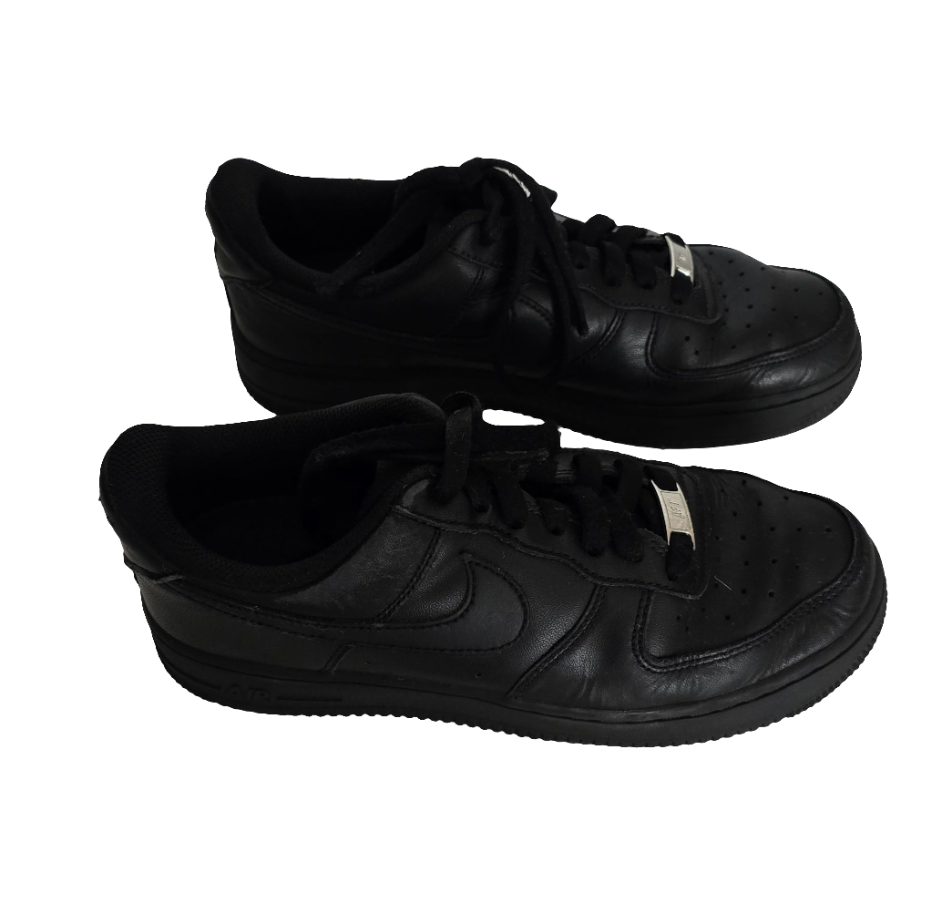 nike air force 1 black size 7 men's