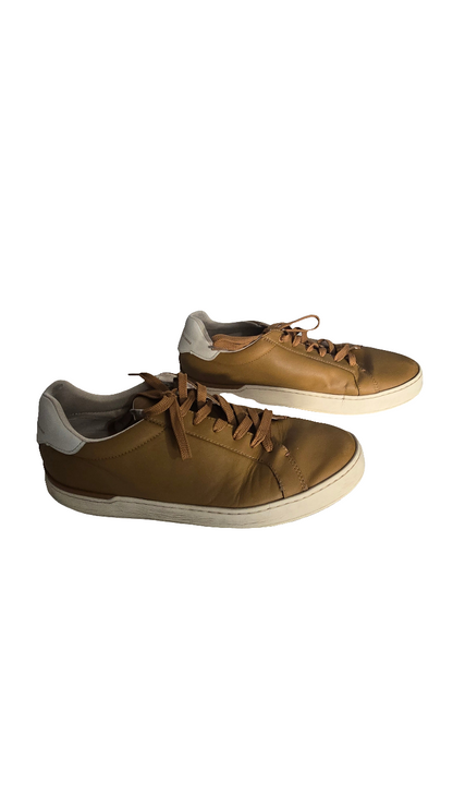 Coach Men’s Sneakers – Brown Leather (Size 12D US / 46 EU)