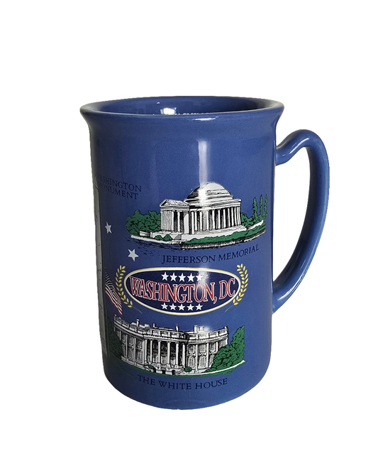 Washington, D.C. Landmark Mug – Blue Ceramic – 16oz