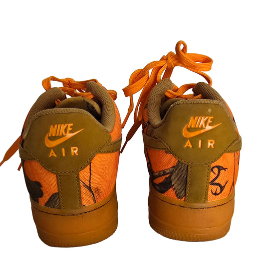 Nike Air Force 1 Low Camo Orange – Size 6.5 US – SKU: 202742828