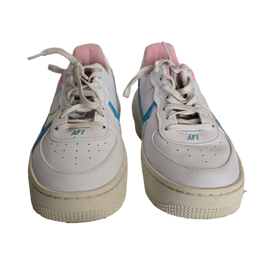 Nike Air Force 1 Shadow – White/Blue/Pink – Size 7.5W (Women’s)