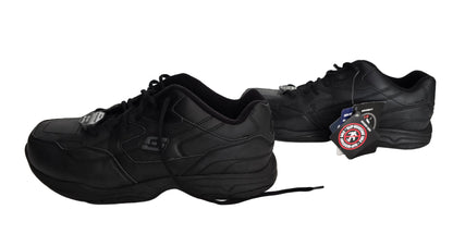 Skechers Work Slip Resistant Memory Foam Wide Width Black – Size 13 US – SKU 77032EW